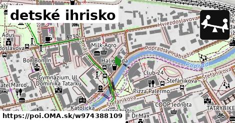 detské ihrisko