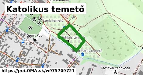 Katolikus temető