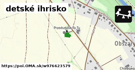 detské ihrisko