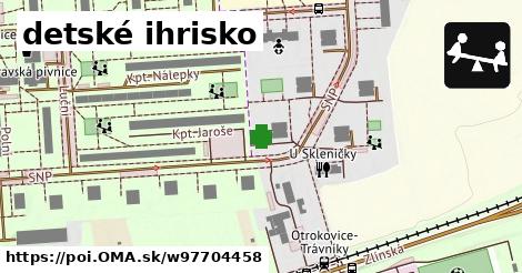 detské ihrisko