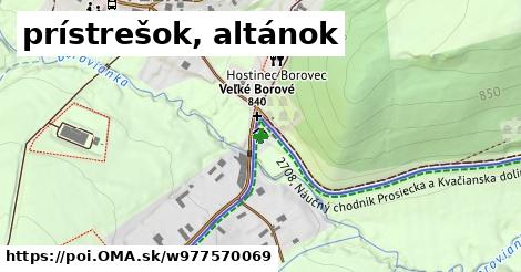 prístrešok, altánok