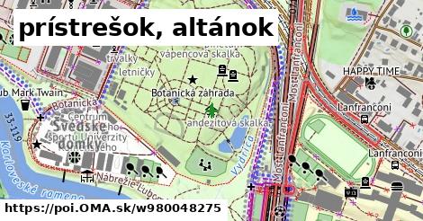 prístrešok, altánok