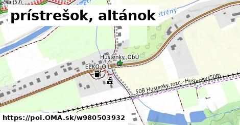 prístrešok, altánok