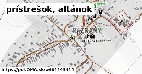 prístrešok, altánok