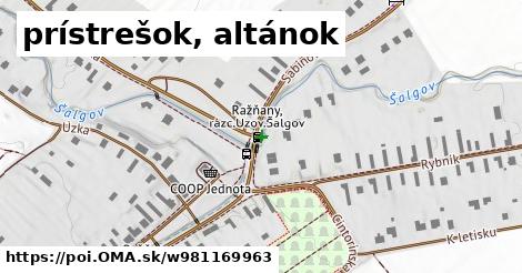 prístrešok, altánok