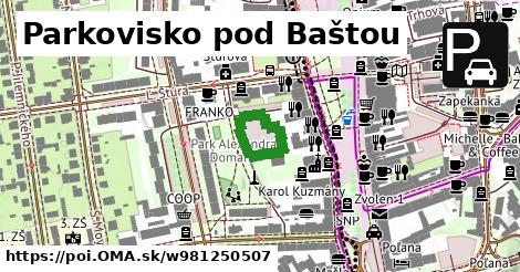 Parkovisko pod Baštou