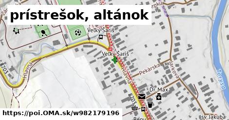 prístrešok, altánok