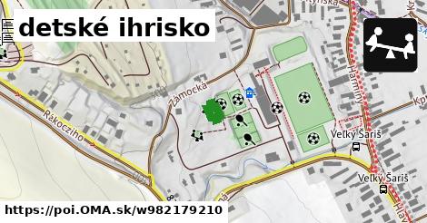 detské ihrisko