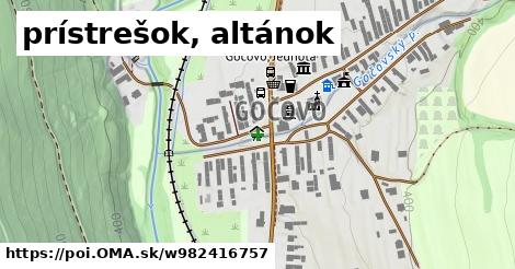 prístrešok, altánok