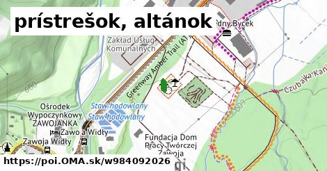 prístrešok, altánok