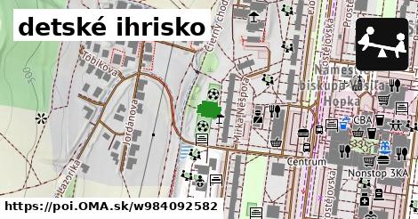 detské ihrisko