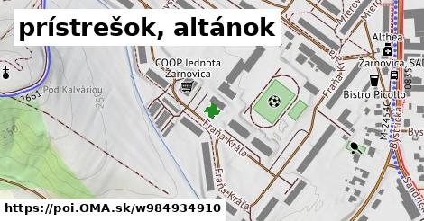 prístrešok, altánok