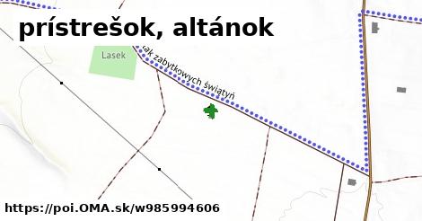 prístrešok, altánok