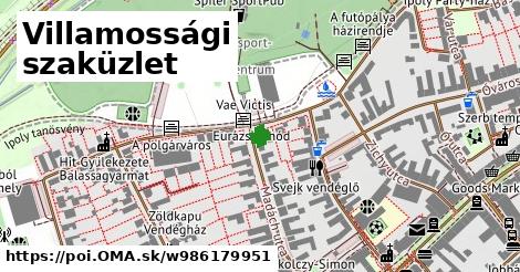 Villamossági szaküzlet