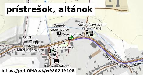 prístrešok, altánok