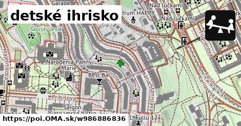 detské ihrisko