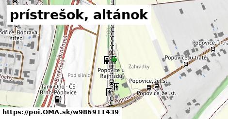 prístrešok, altánok