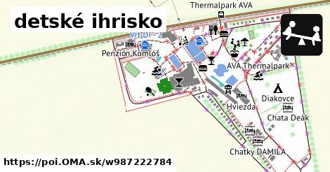 detské ihrisko