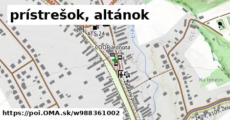 prístrešok, altánok