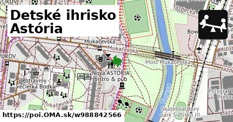 Detské ihrisko Astória