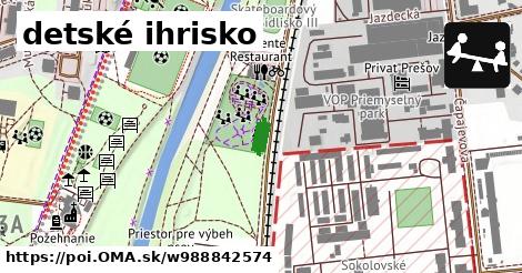 detské ihrisko