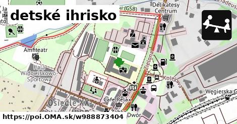 detské ihrisko