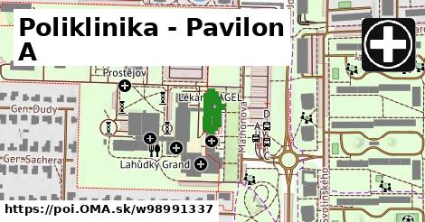 Poliklinika - Pavilon A