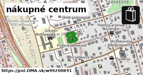 nákupné centrum