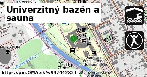 Univerzitný bazén a sauna