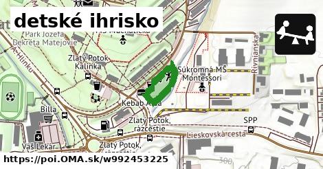 detské ihrisko