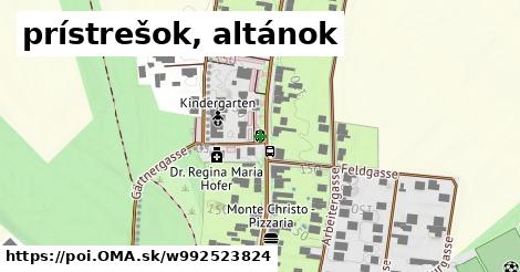 prístrešok, altánok