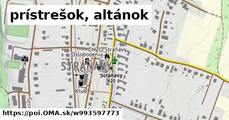 prístrešok, altánok