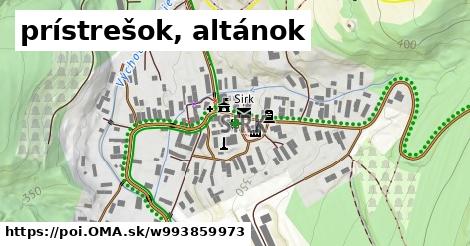 prístrešok, altánok