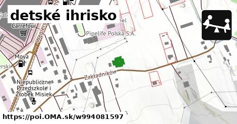 detské ihrisko