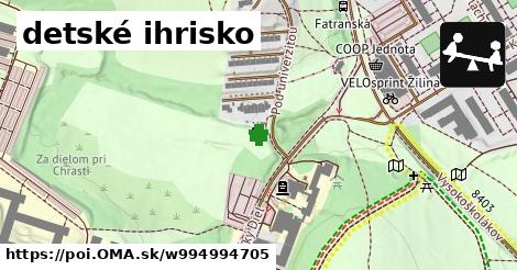 detské ihrisko