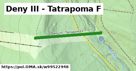Deny III - Tatrapoma F