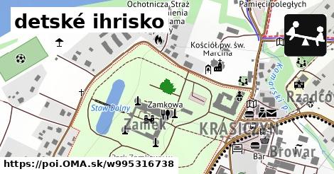 detské ihrisko