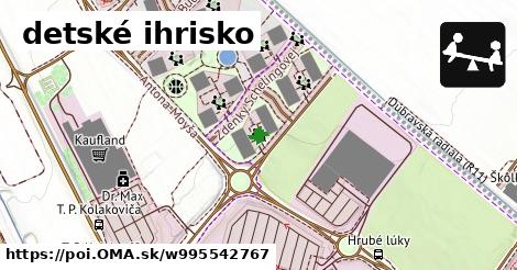 detské ihrisko