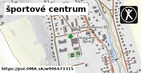 športové centrum