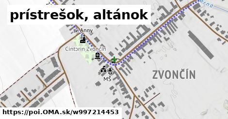 prístrešok, altánok