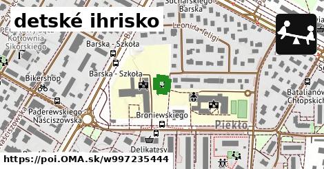 detské ihrisko