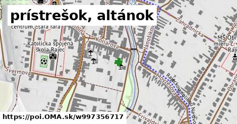 prístrešok, altánok