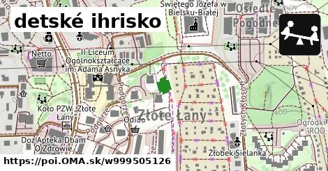 detské ihrisko