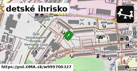 detské ihrisko