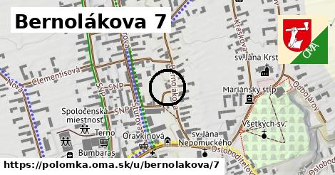 Bernolákova 7, Polomka