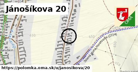 Jánošíkova 20, Polomka