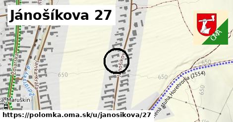 Jánošíkova 27, Polomka