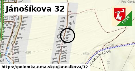 Jánošíkova 32, Polomka