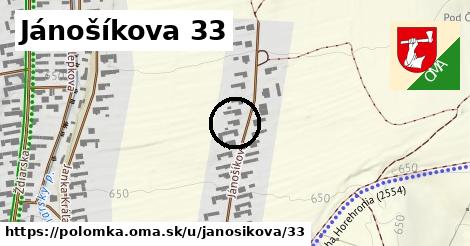 Jánošíkova 33, Polomka