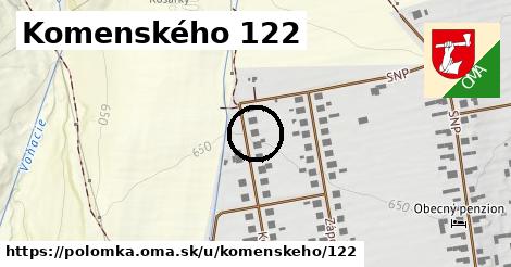 Komenského 122, Polomka